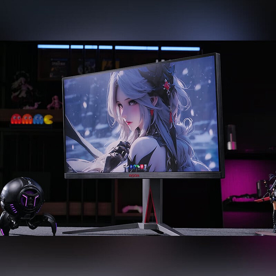 AOC выпустила новый флагманский 4K-монитор с Mini LED и двумя режимами работы