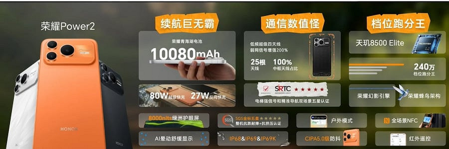 iPhone 17 Pro на Android? HONOR Power2 представлен официально