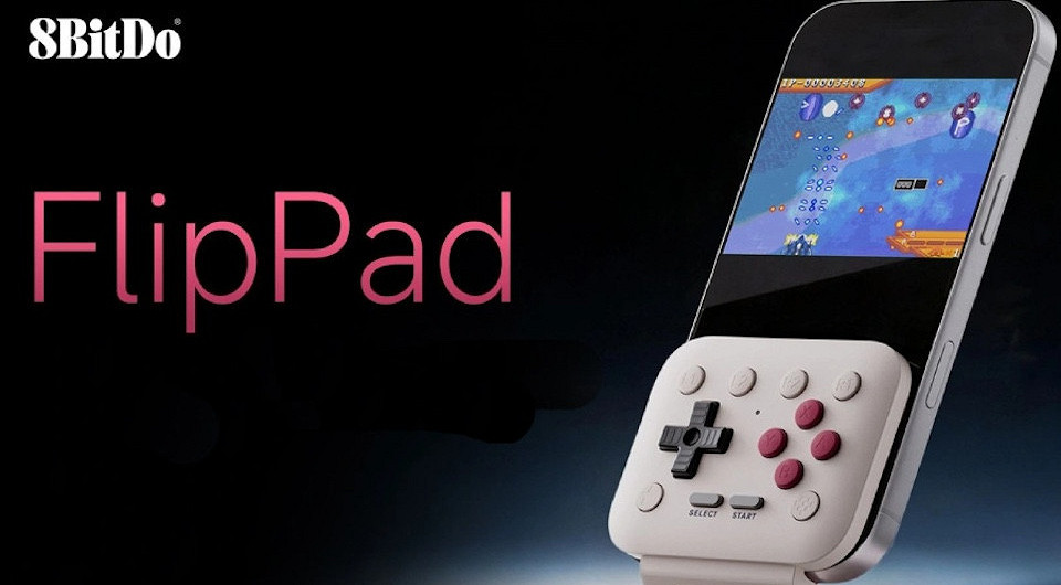 Мобильный гейминг выходит на новый уровень. 8BitDo представила FlipPad