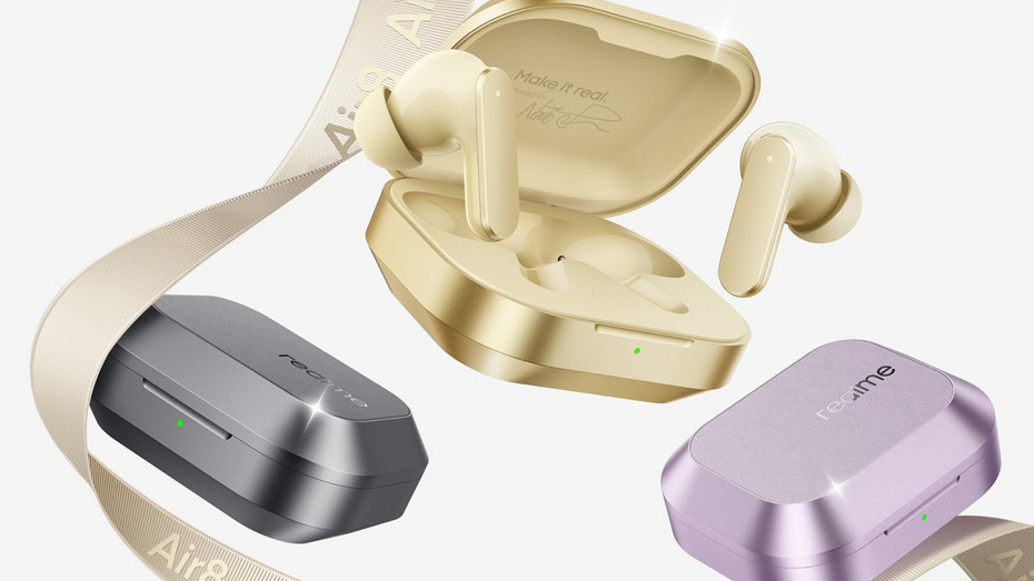 Вышли беспроводные наушники realme Buds Air 8 с двухдрайверной системой и шумоподавлением до 55 дБ