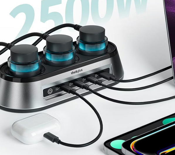 Вещь дня: вышла настольная зарядная станция Lenovo ThinkPlus GaN на 150 Вт