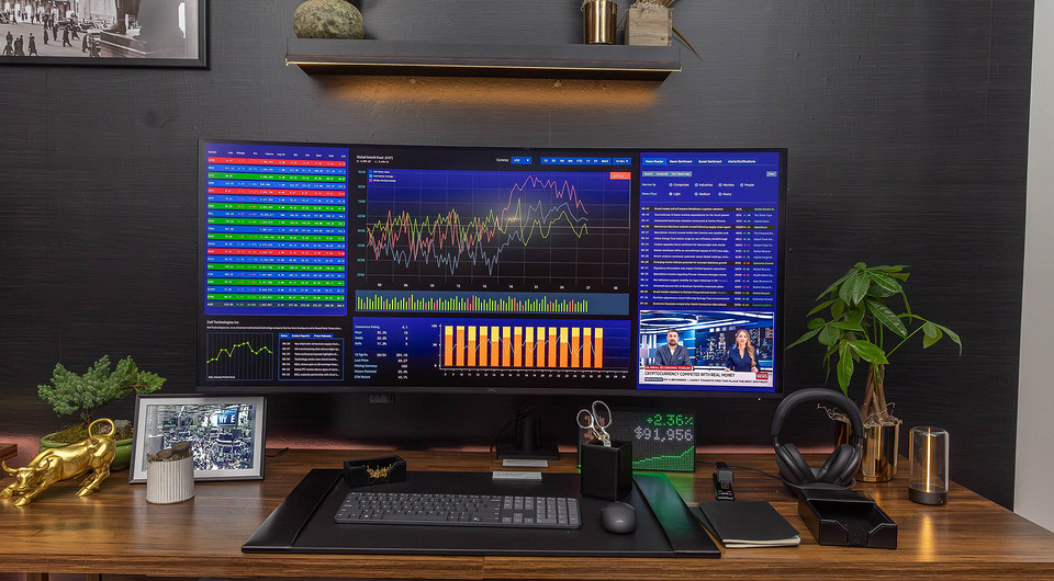 Dell показала гигантский 52-дюймовый изогнутый монитор UltraSharp с разрешением 6K