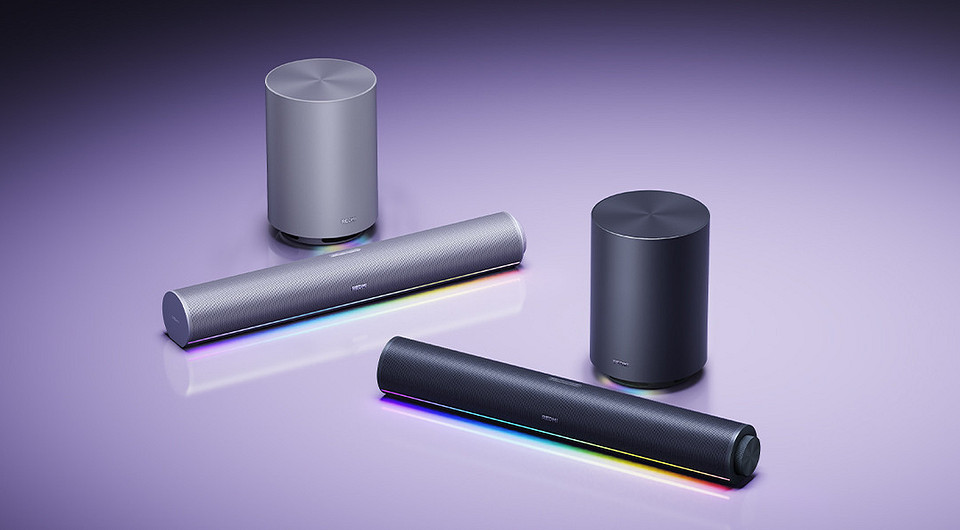 Вещь дня: представлен геймерский саундбар Xiaomi с беспроводным сабвуфером и RGB-подсветкой