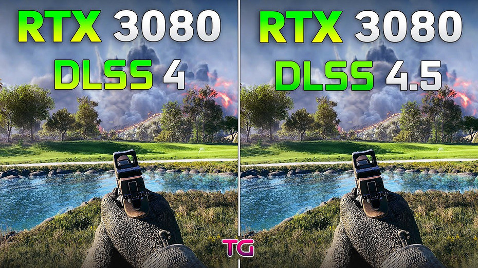 Эксперт протестировал GeForce RTX 3080 с DLSS 4 и DLSS 4.5 в 10 играх в 2K