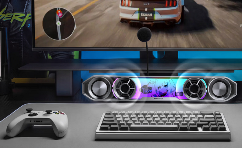 Посмотрите, какой стильный! Вышел игровой саундбар Edifier Hecate G2000 Bar со съемным микрофоном