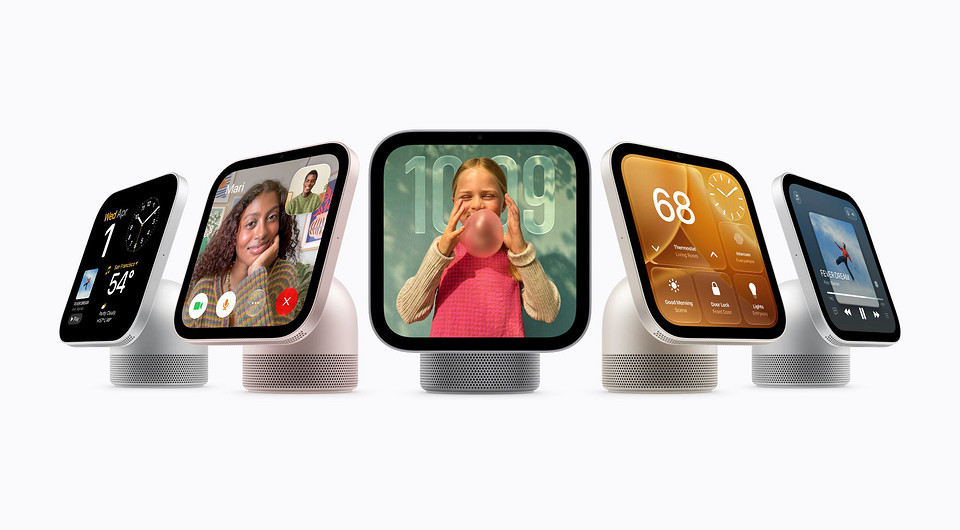 Представлен Apple HomeView — новый центр управления умным домом. Устройство получило 7-дюймовый экран и Siri с Apple Intelligence