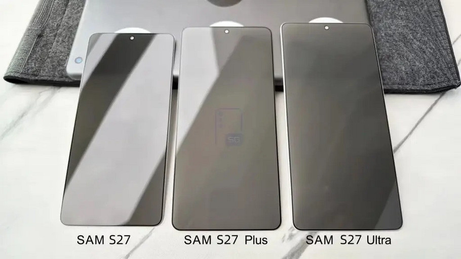 Galaxy S27 Ultra почти не изменится в дизайне спереди. Утечка раскрыла диагонали дисплеев и варианты памяти