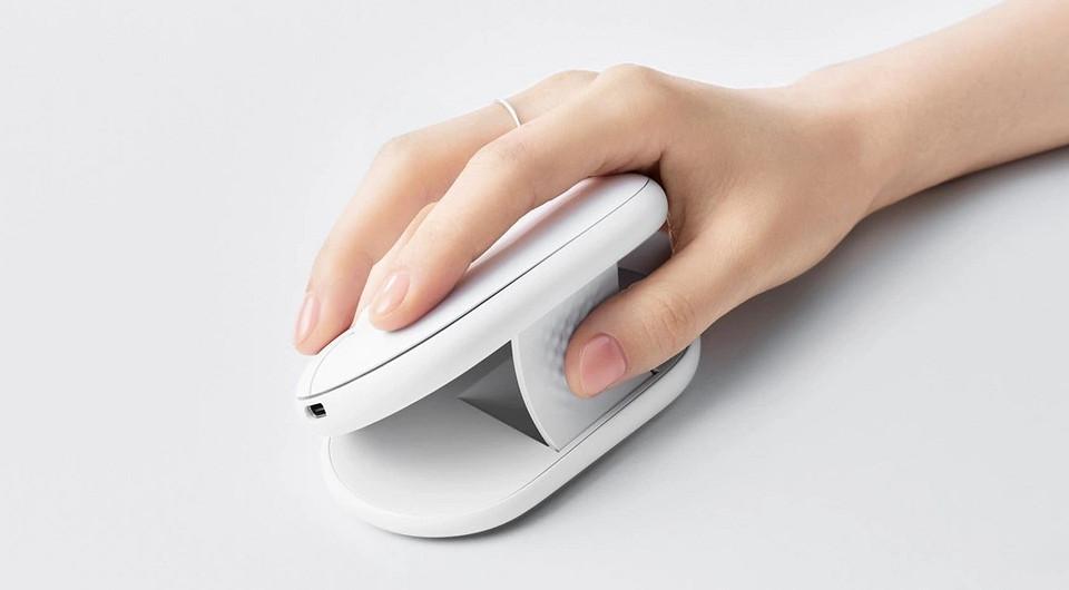 Такую мышку вы ещё не видели: Logitech Pebble Up меняет форму одним движением и работает до 90 дней без подзарядки