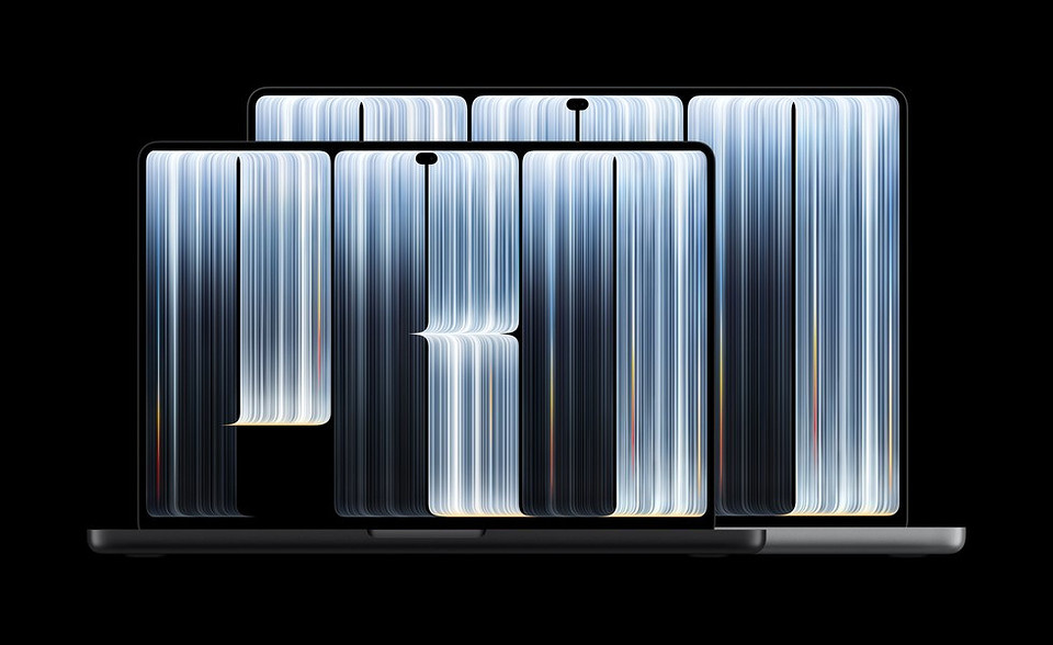 Apple представила самые дорогие MacBook Pro. У них сенсорные OLED-дисплеи и светящиеся яблоки