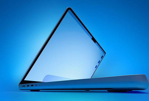 Новый MacBook Pro станет заметно легче. Apple готовит OLED-экран, сенсорное управление и Dynamic Island