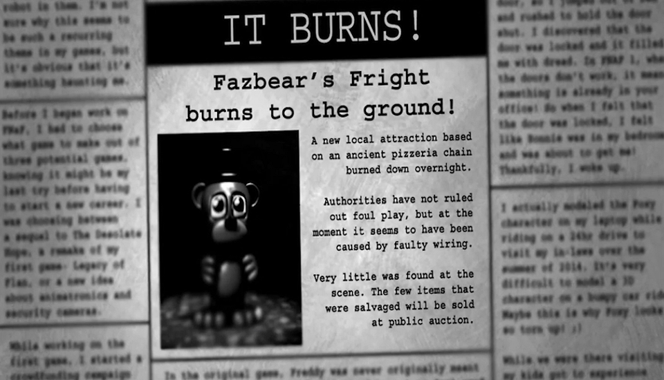 Секреты и пасхалки FNaF: что можно найти в разных частях серии