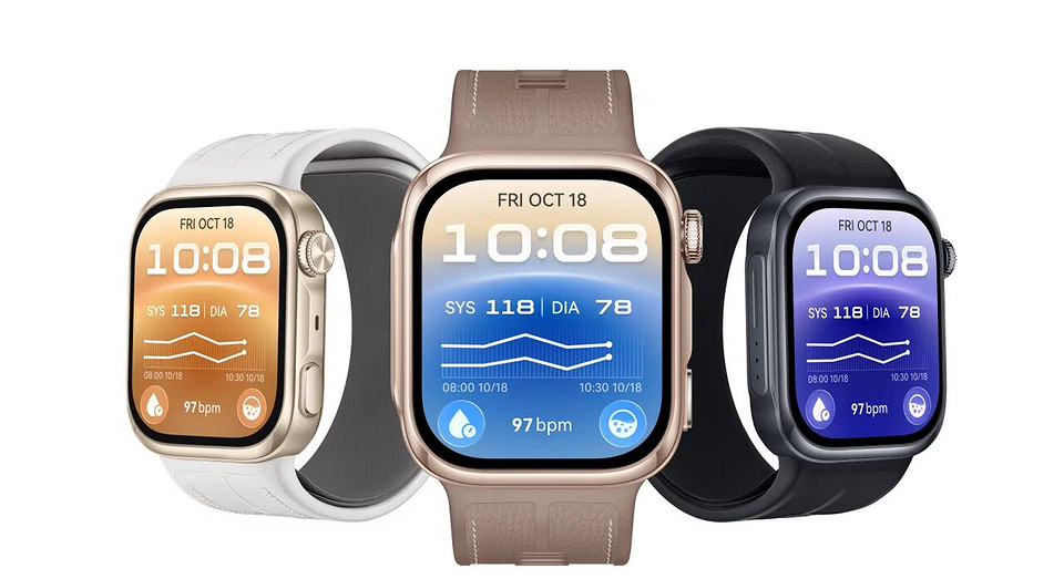 В России начались продажи новых смарт-часов HUAWEI WATCH D3 и WATCH 6