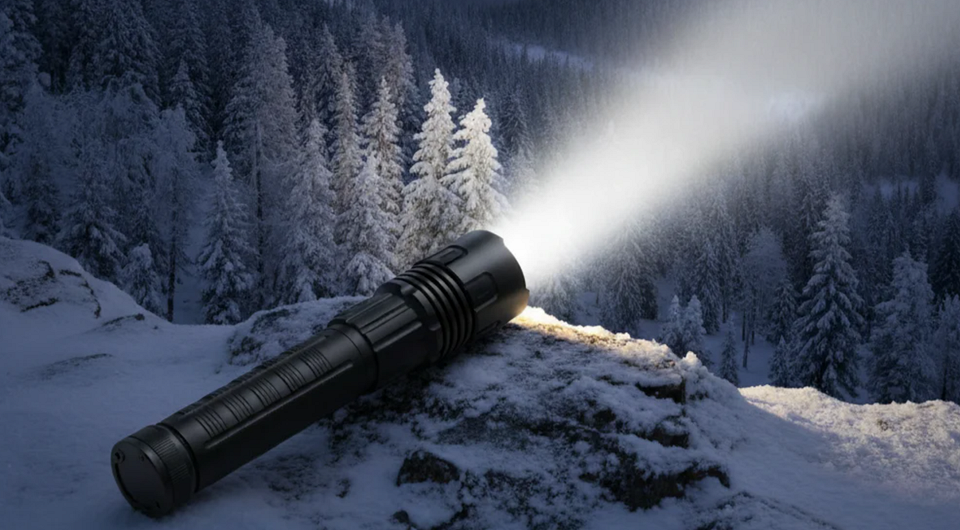 Первый фонарик с натрий-ионной батареей на 10 000 мА*ч имеет яркость 2500 люмен, работает при -40°C