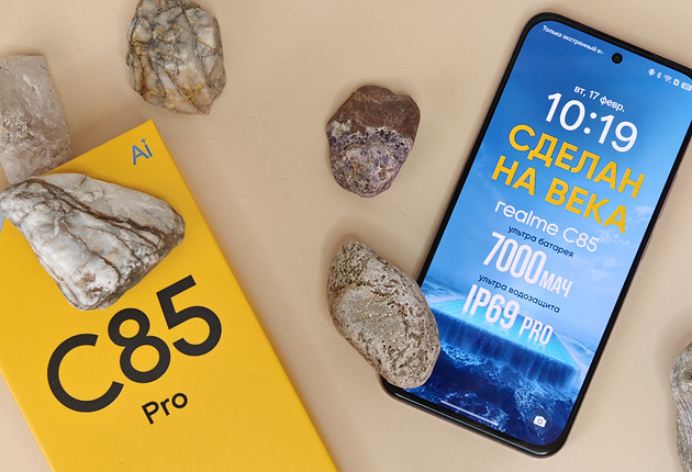 Обзор realme C85 Pro: «неубиваемый» смартфон с огромной батареей