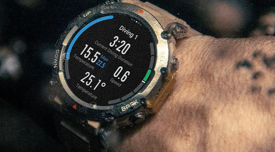 Первые подробности об Amazfit T-Rex Ultra 2 — монструозный смарт-часы