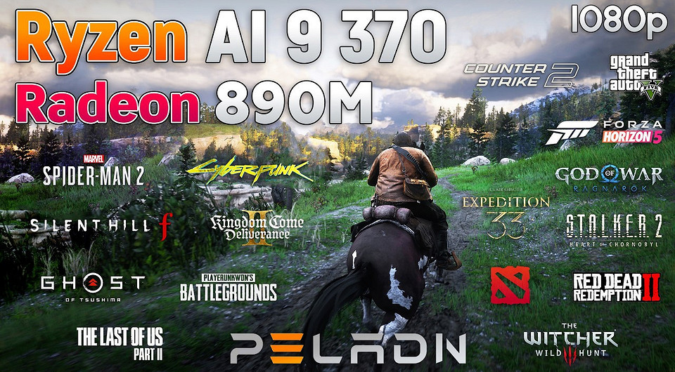 Эксперт протестировал встройку Radeon 890M в ААА-хитах в 1080p