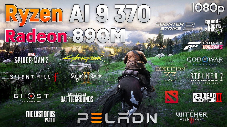 Эксперт протестировал встройку Radeon 890M в ААА-хитах в 1080p