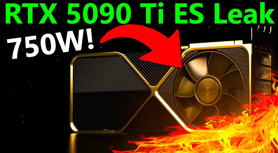 Супервидеокарта GeForce RTX 5090 Ti окажется на 15–20% быстрее, чем RTX 5090