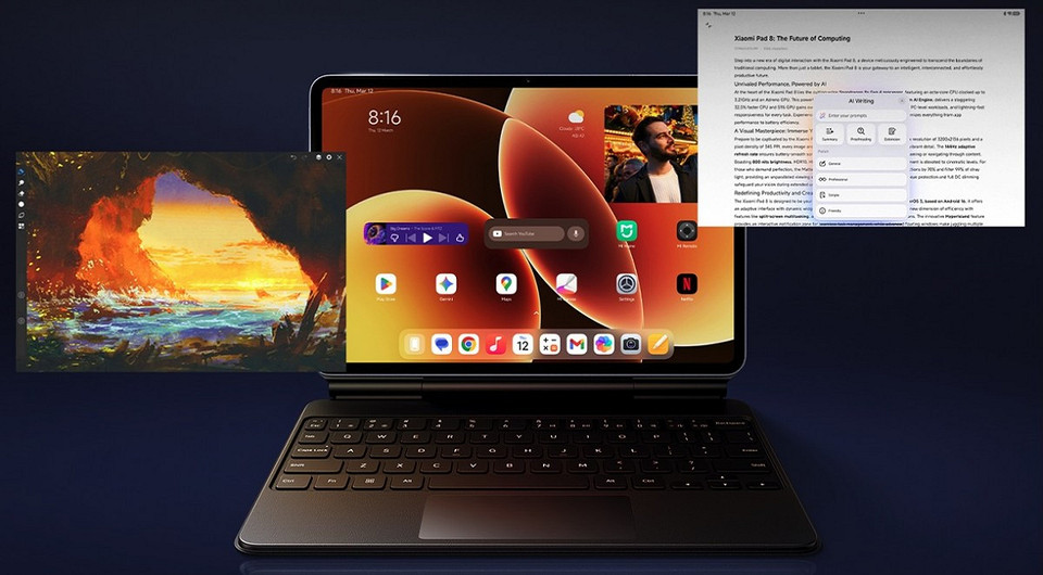 Названа даты выхода глобальной версии Xiaomi Pad 8