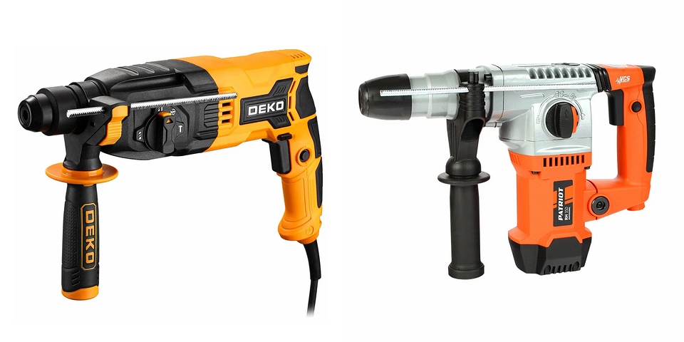 Чем могут отличаться разные модели перфораторов