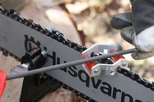 Как заточить цепь бензопилы в домашних условиях