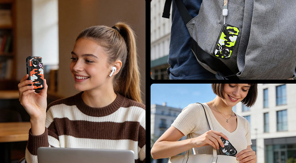 Чудо дня: небольшой смартфон FossiBot F116 Pro можно использовать как экшен‑камеру