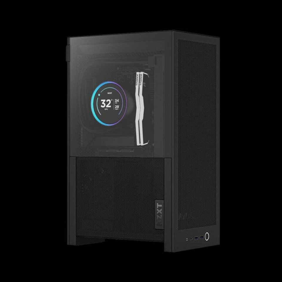Это новый Xbox? Круче: вышел компактный ПК NZXT H2 с RTX 5080