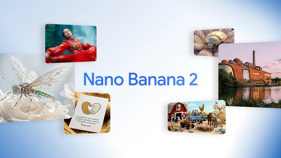 Google запускает Nano Banana 2  новое поколение генератора картинок Gemini Flash Image