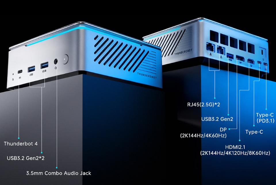 Это вам не «жидкое» стекло: представлен мини-ПК Thunderobot Mix Pro II с Intel Core Ultra 200H и стеклянным корпусом