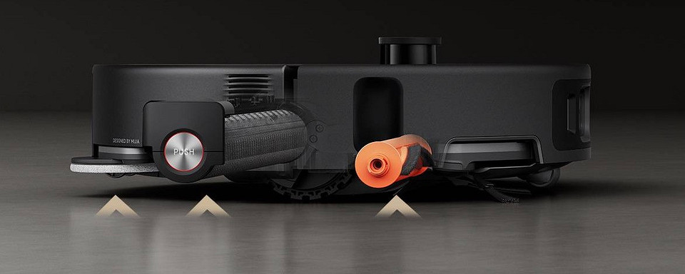 Xiaomi выпустила безумный робот-пылесос. У него роботизированные ноги и мощность в 35 000 Па