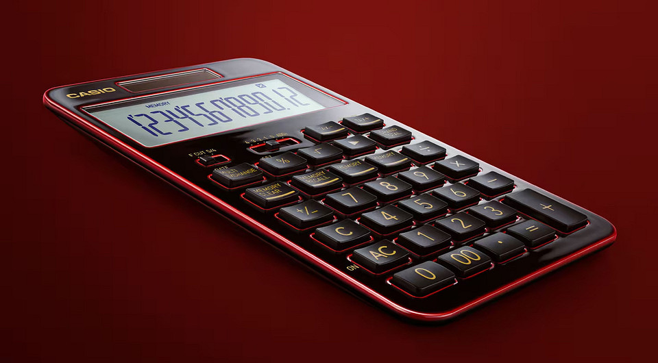 Самый дорогой калькулятор в мире? Casio превратила обычный калькулятор в предмет искусства