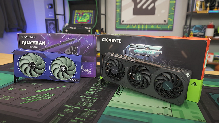 Какую бюджетную видеокарту купить в 2026 году GeForce RTX 5050 против Intel ARC B570