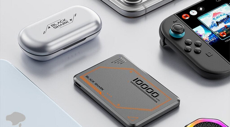 Вышли геймерские пауэрбанки Xiaomi. Новые Black Shark стали тоньше и быстрее