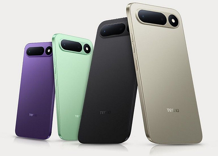 Посмотрите, как стильно: Tecno Spark 50 5G получил новый дизайн