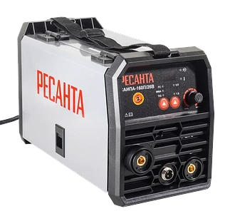 Максимальный ток: до 160 АСеть: 220 ВРежимы: FCAW + MMA + TIGПроволока: обычно 0,8–1,0 мм (флюсовая)Формат: компактный гаражный аппарат для нерегулярных работ
