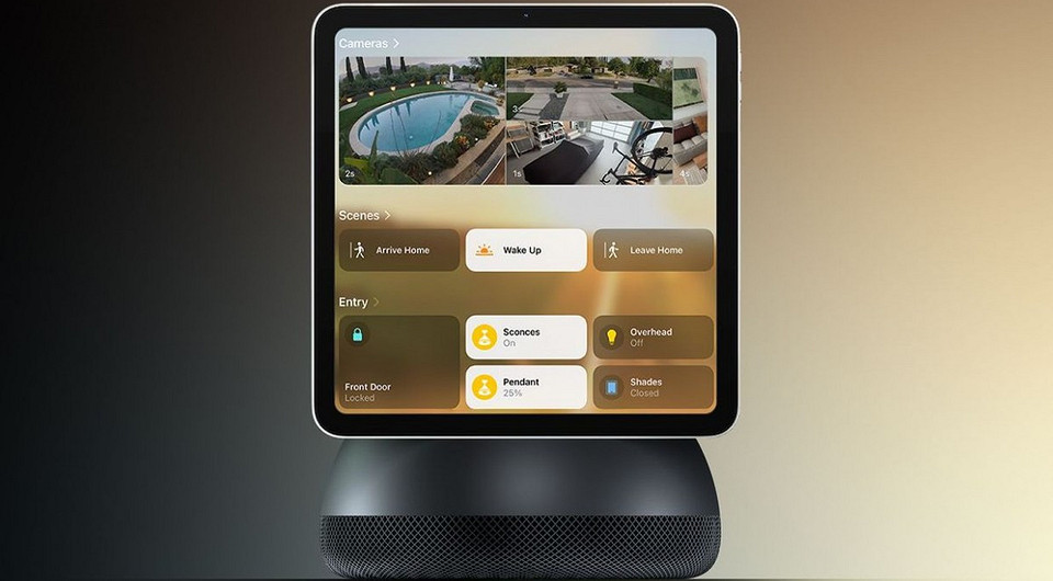 Умный дисплей Apple HomePad снова задерживается. Теперь запуск ожидается только осенью 2026 года