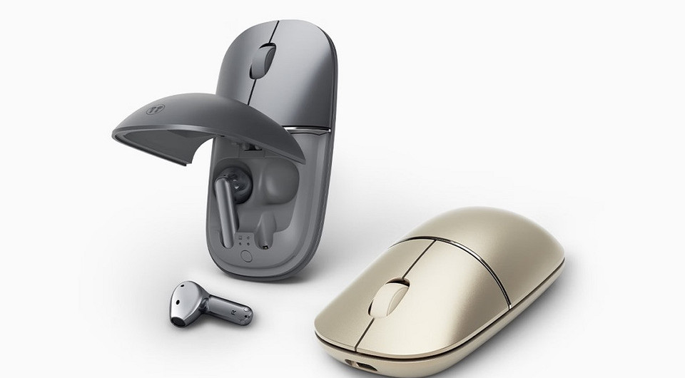 Мышь с наушниками внутри заказывали? Бюджетный гибрид HONOR Choice MouseBuds Pro заменит вам сразу два гаджета