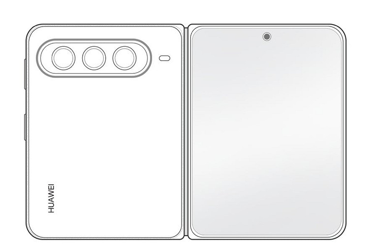 HUAWEI обгоняет Apple? Показаны рендеры необычного Pura X Max