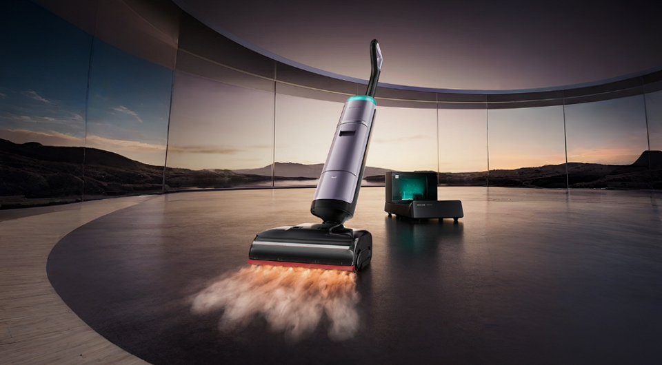 Вышел флагманский пылесос Dreame. Он не просто моет полы, а стерилизует их