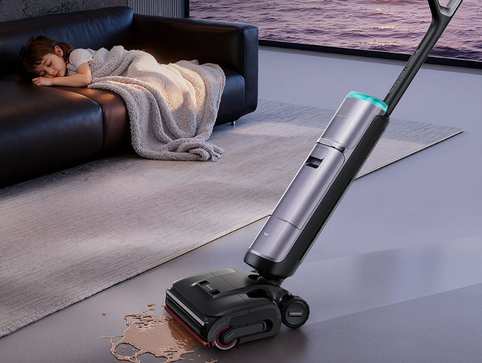 Вышел флагманский пылесос Dreame. Он не просто моет полы, а стерилизует их