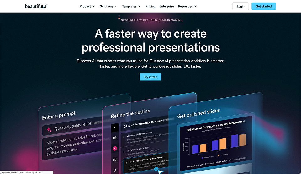 Топовая нейросеть для создания презентаций в стильном дизайне
