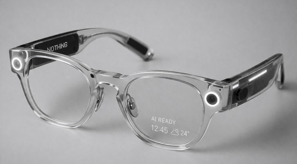 Nothing готовит очки с искусственным интеллектом, но они выйдут только в 2027 году