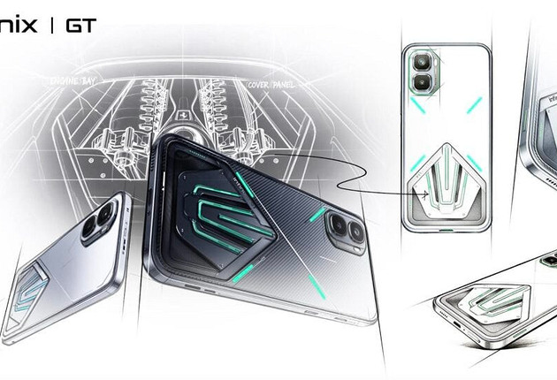 Посмотрите, какой стильный: игровой смартфон Infinix GT 50 Pro показали на официальных рендерах