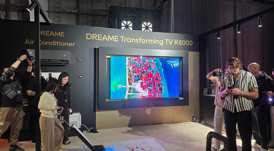 Вещь дня: телевизор Dreame R8000F с RGB‑подсветкой и очень умными динамиками