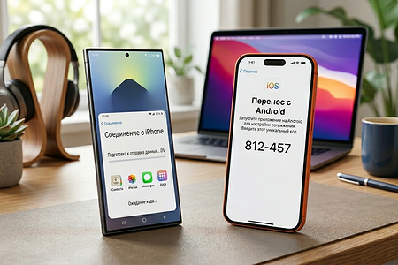 Переезд на iOS без боли: как перенести данные с Android на iPhone 17