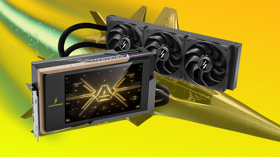 Сверхмощную видеокарту MSI RTX 5090 Lightning Z на 1000 Вт протестировали в ААА-хитах в безумном 8K