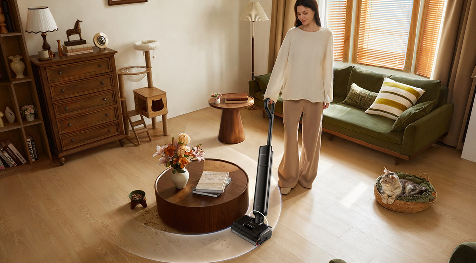Dreame представила ультратонкий моющий пылесос G12S Pro с высокими автономностью и силой всасывания
