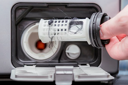 Как почистить фильтр в стиральной машине своими руками: инструкция с фото