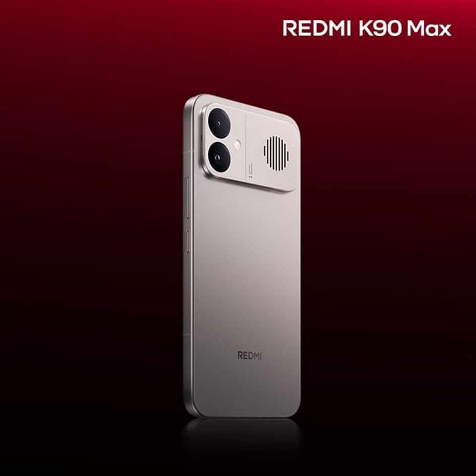 Внутри вентилятор, а снаружи космический дизайн: Redmi K90 Max показали до релиза