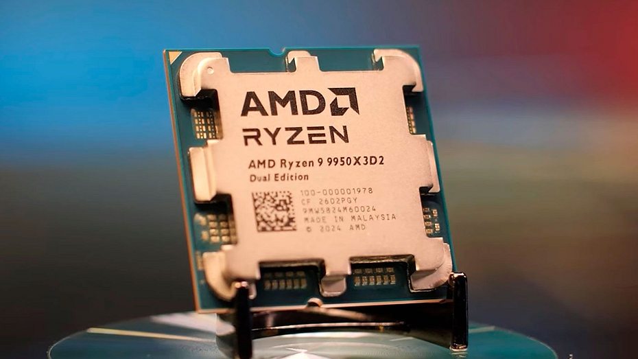 Флагманский процессор AMD Ryzen 9 9950X3D2 обойдется в $899  топ и для игр, и для работы